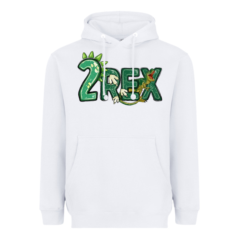 Two Rex Heavyweight Hoodie by MaliasSmallBusiness | Teevron