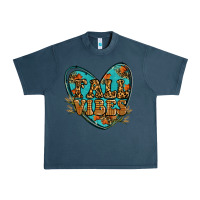 Midnight Navy fall vibes heart Urban Heavy Tee - RanaPortraitStore