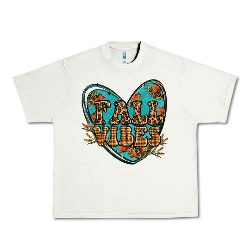 Fall Vibes Heart Urban Heavy Tee by RanaPortraitStore | Teevron
