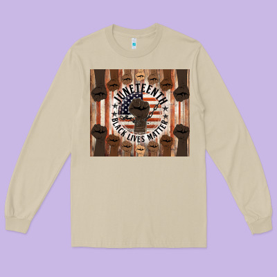 Black Lives Matter Long Sleeve Tee Designed By Hra Design Shop