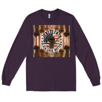 Plum black lives matter Long Sleeve Tee - HRA Design Shop