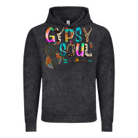Vintage Black gypsy soul Vintage Hoodie - texasbilliewilder