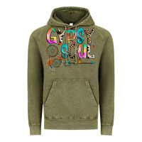 Vintage Olive gypsy soul Vintage Hoodie - texasbilliewilder