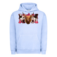 Pigment Grape Ice Highland Cow Mom Urban Hoodie - Bettercallsaul