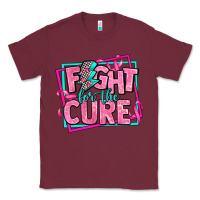 Burgundy fight for the cure Classic Tee - AdoDesignShop