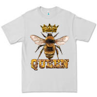 Dove Grey queen bee Premium Tee - Artiststas