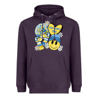 Plum the lucky few Heavyweight Hoodie - MaliasSmallBusiness