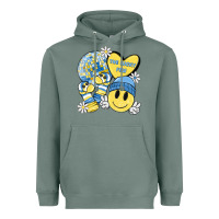 Sage the lucky few Heavyweight Hoodie - MaliasSmallBusiness