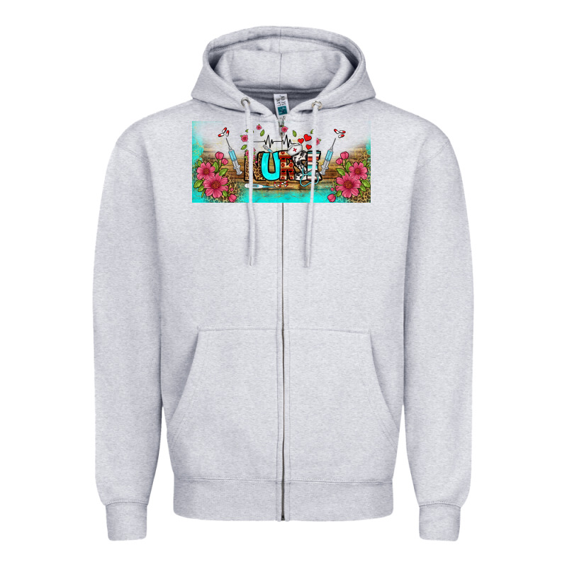 Western Nurse Libbey Glass Zipper Hoodie by BundleAndBundleShop | Teevron
