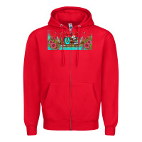 Red western nurse libbey glass Zipper Hoodie - BundleAndBundleShop