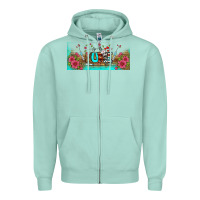 Seafoam western nurse libbey glass Zipper Hoodie - BundleAndBundleShop