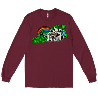 Burgundy kentucky yall Long Sleeve Tee - CowhideDigitalArt