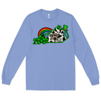 Colony Blue kentucky yall Long Sleeve Tee - CowhideDigitalArt