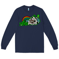 Navy kentucky yall Long Sleeve Tee - CowhideDigitalArt