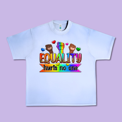Equality Hurts No One Urban Heavy Tee Designed By Zillion Design Studio