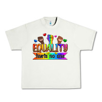 Pistachio equality hurts no one Urban Heavy Tee - Zillion Design Studio