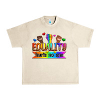 Sandshell equality hurts no one Urban Heavy Tee - Zillion Design Studio