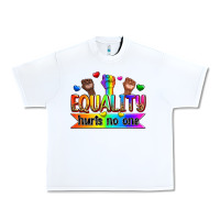White equality hurts no one Urban Heavy Tee - Zillion Design Studio