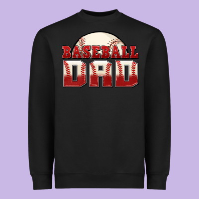 Heavyweight Sweatshirt baseball dad