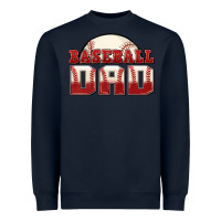 Navy baseball dad Heavyweight Sweatshirt - Zillion Design Studio