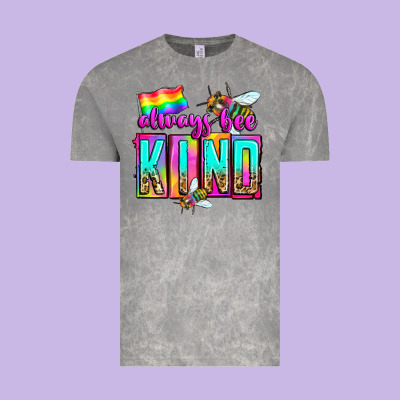 Always Bee Kind Vintage Tee Designed By Zillion Design Studio