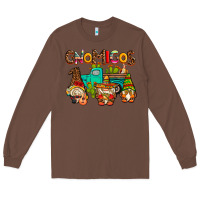 Chestnut gnomigos Long Sleeve Tee - AdoDesignShop