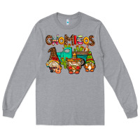 Heather Grey gnomigos Long Sleeve Tee - AdoDesignShop