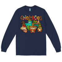 Navy gnomigos Long Sleeve Tee - AdoDesignShop