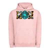 Pigment Salmon Sunflower Turquoise Gemstone Cowhide Mom Urban Hoodie - Bettercallsaul