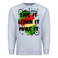 Heather Grey 365 days Premium Sweatshirt - MaliasSmallBusiness