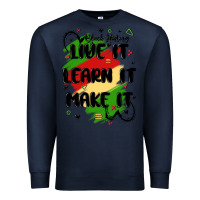 Navy 365 days Premium Sweatshirt - MaliasSmallBusiness