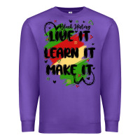 Purple 365 days Premium Sweatshirt - MaliasSmallBusiness