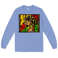 Colony Blue black girl magic Long Sleeve Tee - HRA Design Shop