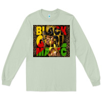 Matcha black girl magic Long Sleeve Tee - HRA Design Shop