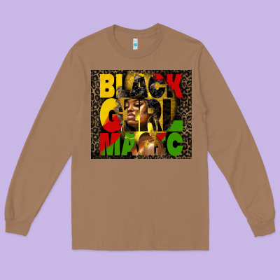 Black Girl Magic Long Sleeve Tee Designed By Hra Design Shop