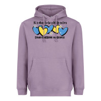 Lavender it's okay to be little extra down syndrome awarene Heavyweight Hoodie - MaliasSmallBusiness