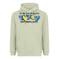 Matcha it's okay to be little extra down syndrome awarene Heavyweight Hoodie - MaliasSmallBusiness