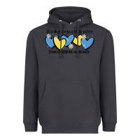 Smoke it's okay to be little extra down syndrome awarene Heavyweight Hoodie - MaliasSmallBusiness