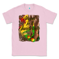Bubblegum Pink steppin' in to juneteenth Classic Tee - HRA Design Shop