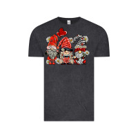 Vintage Black ladybug  gnomies Vintage Tee - BarkalooDesign