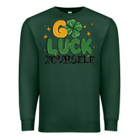 Sports Green go luck yourself Premium Sweatshirt - MaliasSmallBusiness
