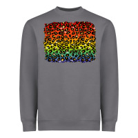 Storm pride leopard background lgbt Heavyweight Sweatshirt - texasbilliewilder