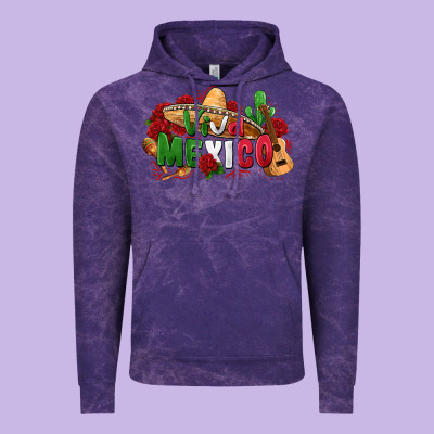 Viva Mexico Vintage Hoodie Designed By Zillion Design Studio