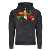 Vintage Black viva mexico Vintage Hoodie - Zillion Design Studio