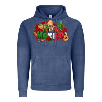 Vintage Denim viva mexico Vintage Hoodie - Zillion Design Studio