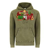 Vintage Olive viva mexico Vintage Hoodie - Zillion Design Studio