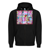 Black school nurse tumbler Zipper Hoodie - BundleAndBundleShop