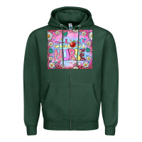 Sports Green school nurse tumbler Zipper Hoodie - BundleAndBundleShop