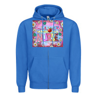 True Royal school nurse tumbler Zipper Hoodie - BundleAndBundleShop