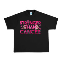 Black Stronger Than Cancer Urban Heavy Tee - texasbilliewilder